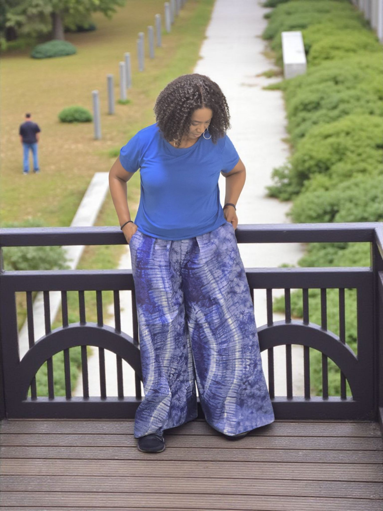 Ankara blue trousers