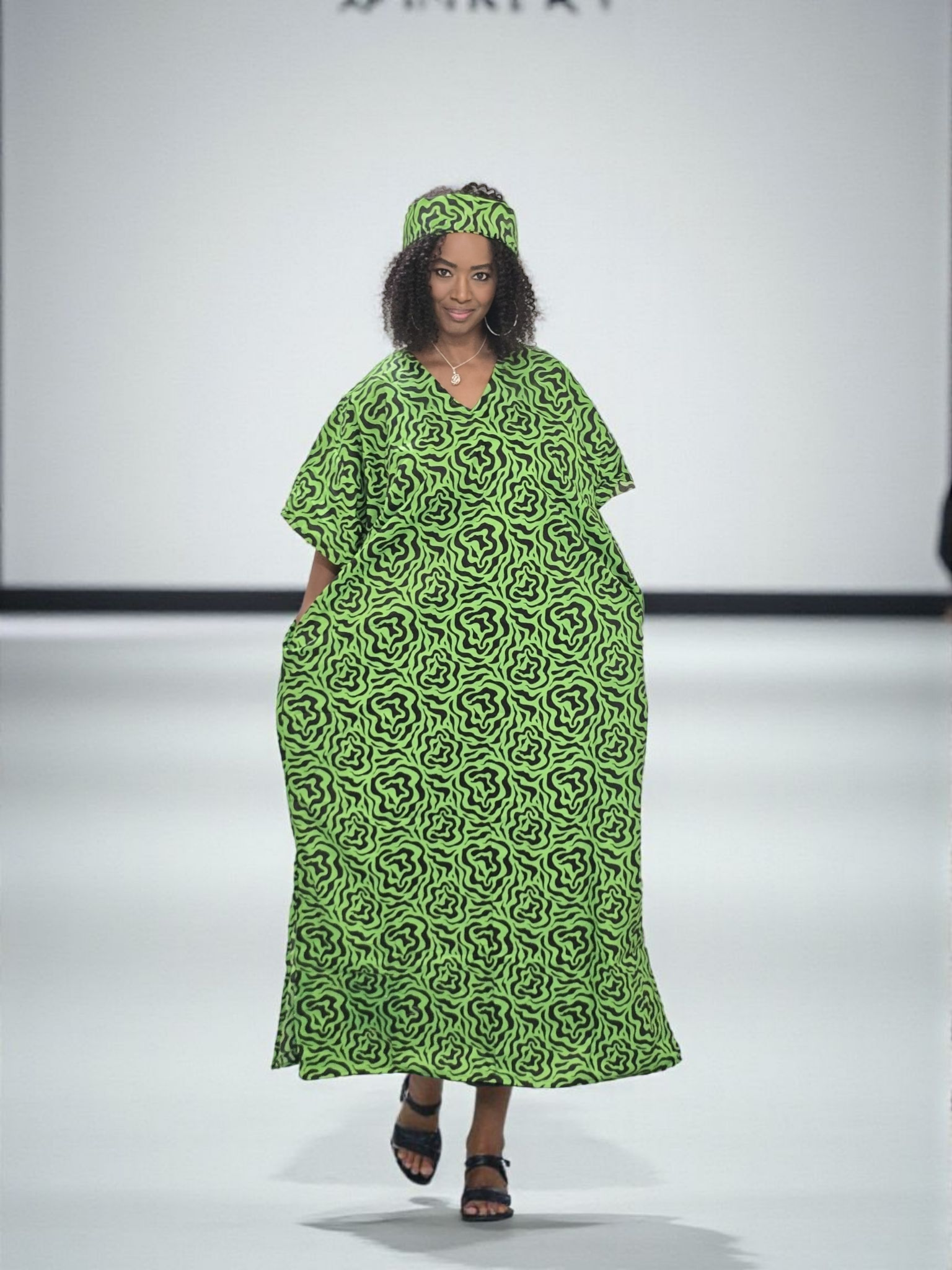 Ankara Long Dress
