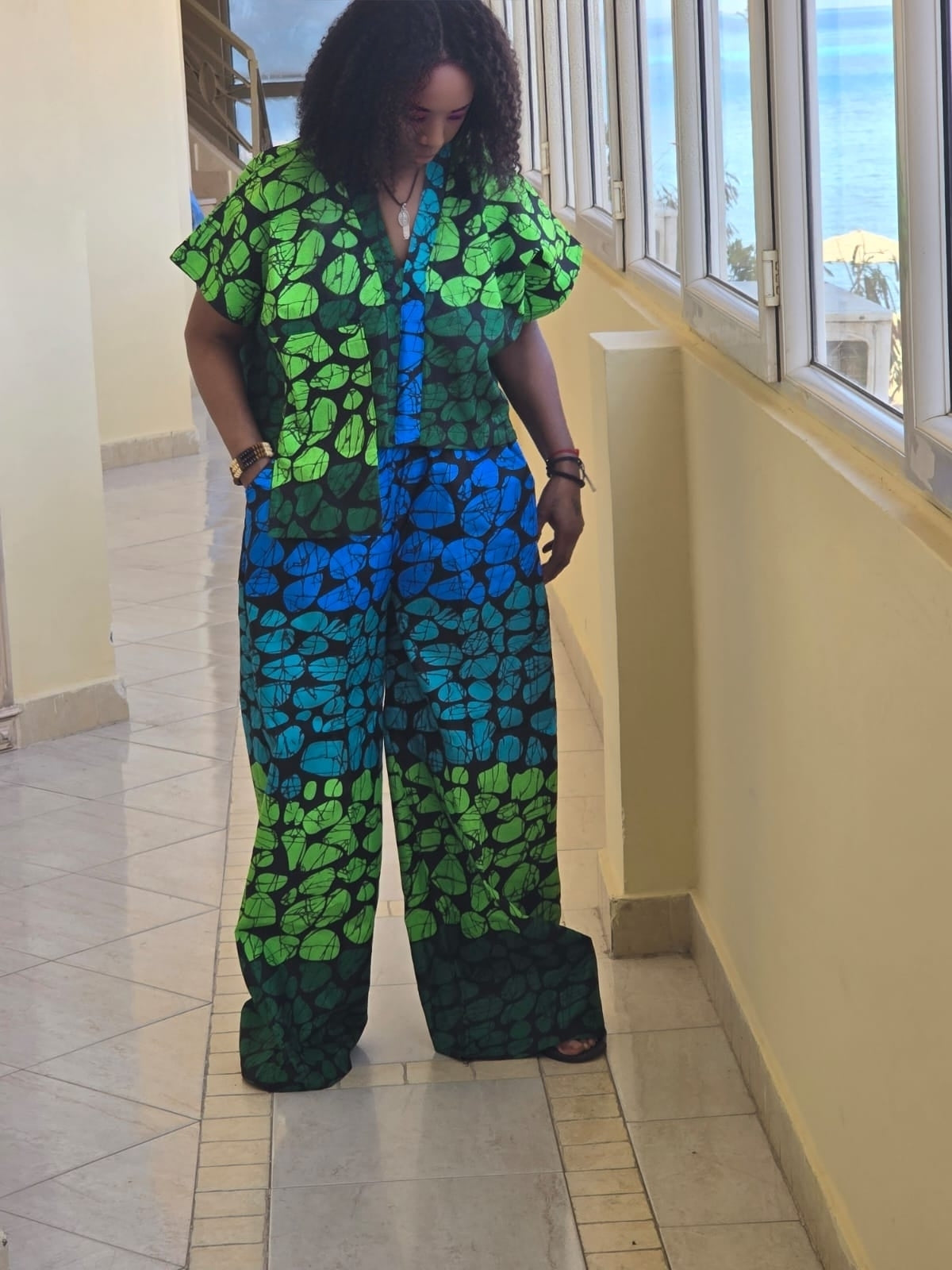 Two piece trousers set