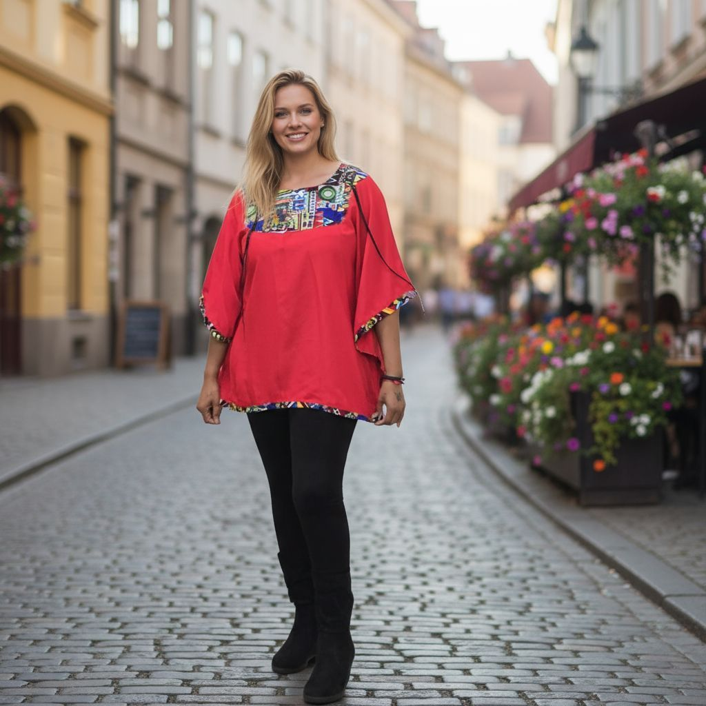 Batwing blouse