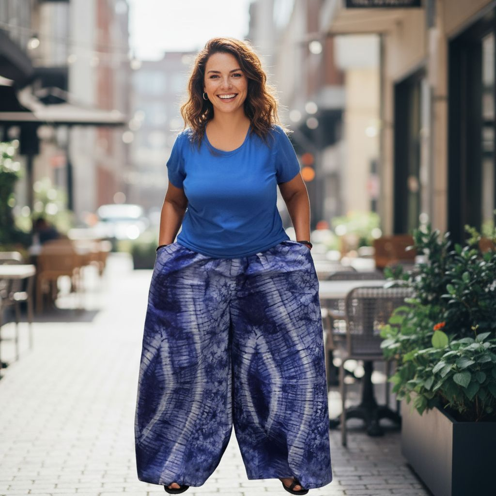 Ankara blue trousers