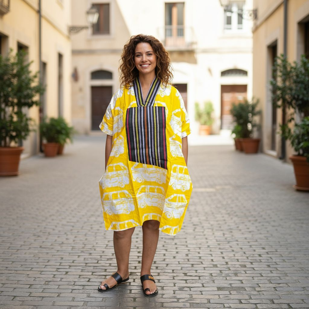Ankara short summer dress