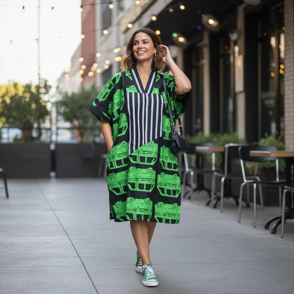 Ankara short summer dress