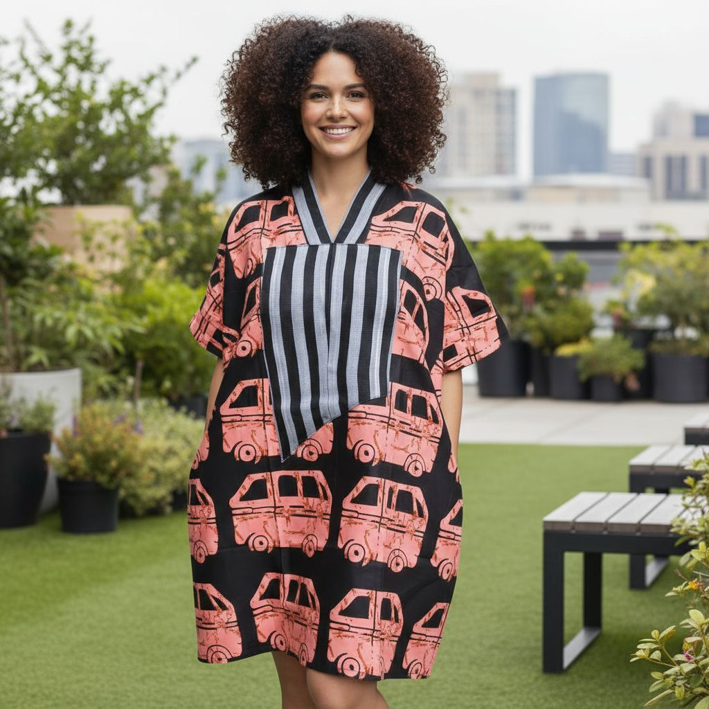 Ankara short summer dress