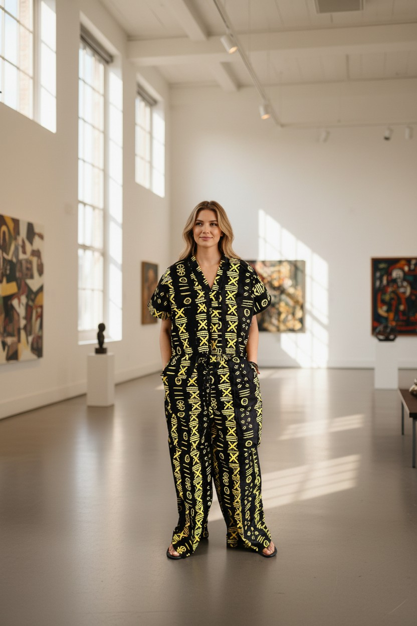 Two piece trousers set
